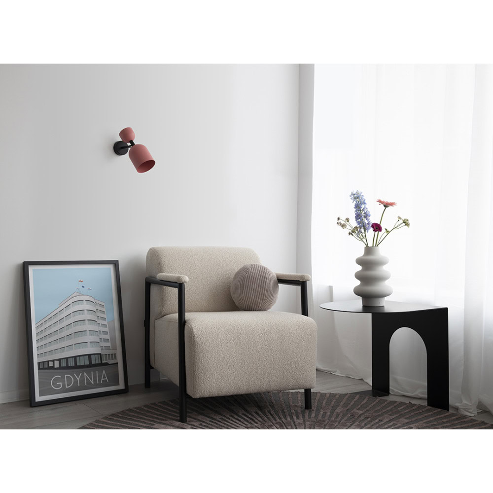Kinkiet designerski SUPURU czarna SUK14020 - Ummo Lighting - obrazek 5