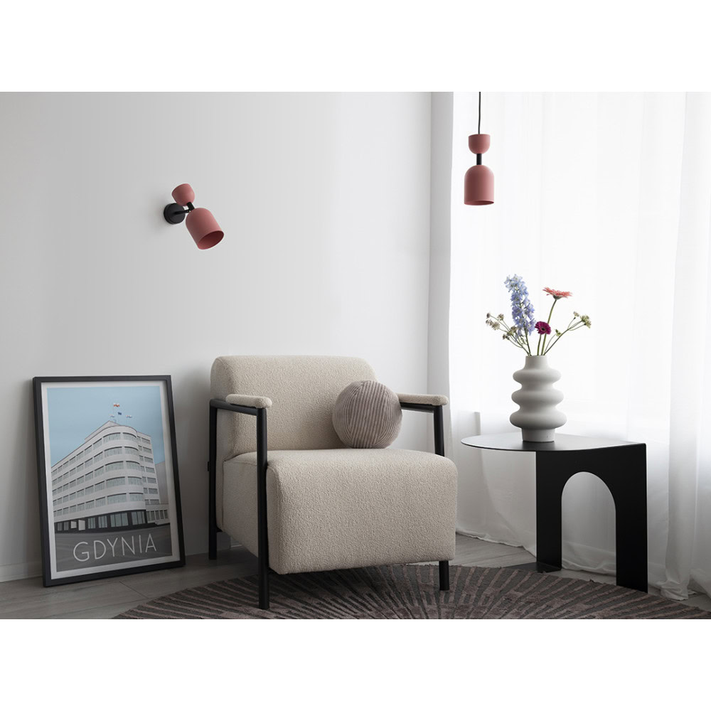 Kinkiet designerski SUPURU czarna SUK14020 - Ummo Lighting - obrazek 6