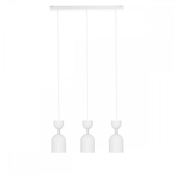 Lampa wisząca minimalistyczna SUPURU biała SUL311P0 - Ummo Lighting