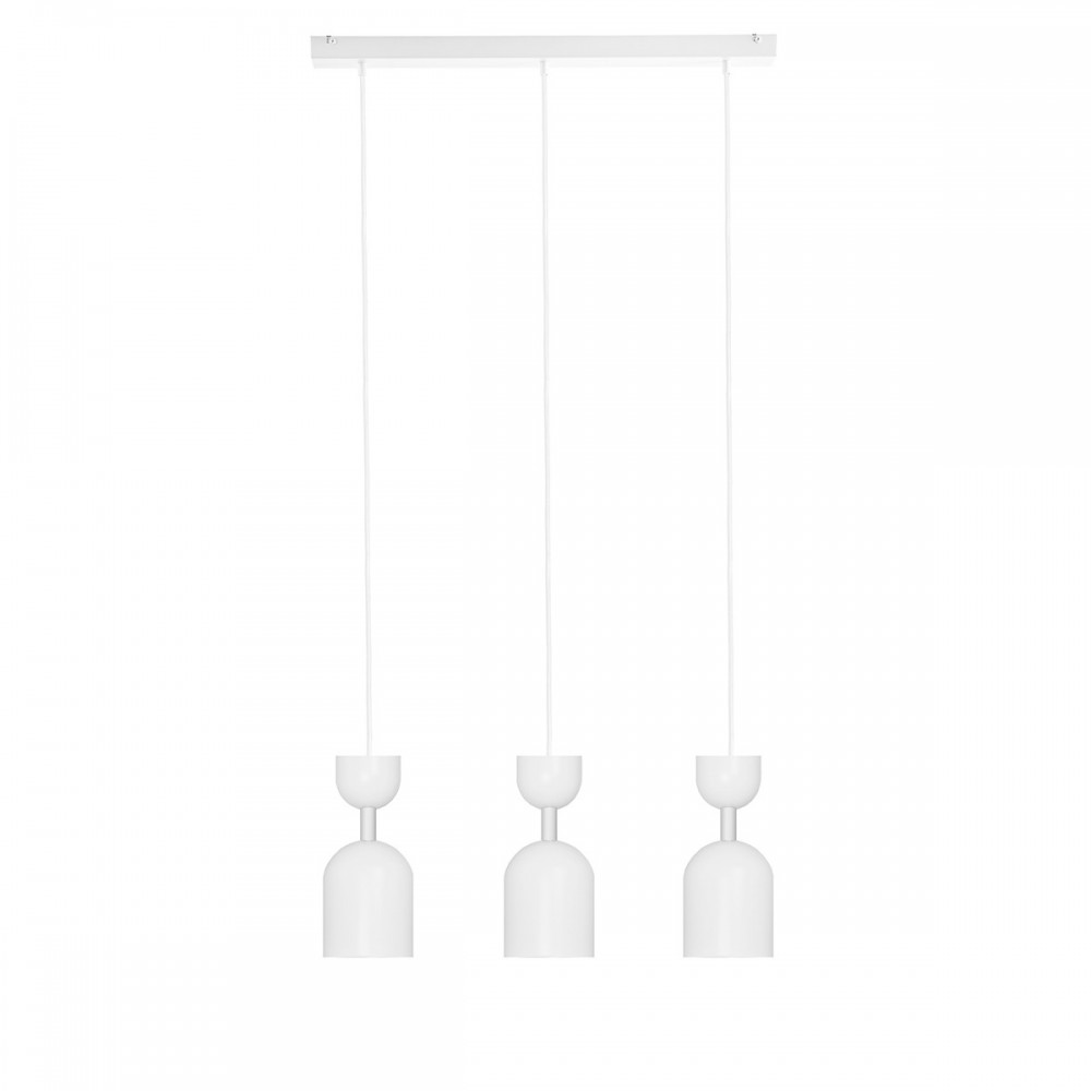 Lampa wisząca minimalistyczna SUPURU biała SUL311P0 - Ummo Lighting