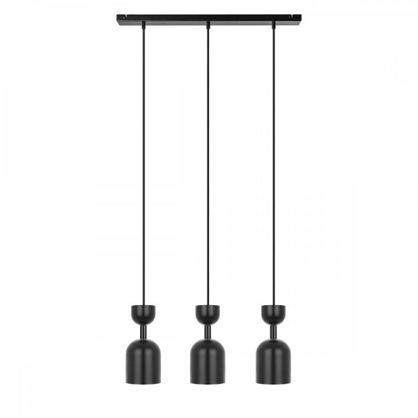 Lampa wisząca minimalistyczna SUPURU czarna SUL322P0 - Ummo Lighting
