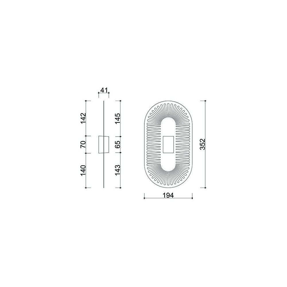 Kinkiet minimalistyczny nowoczesny SAUVA czarna SVB12S14 - Ummo Lighting - obrazek 4