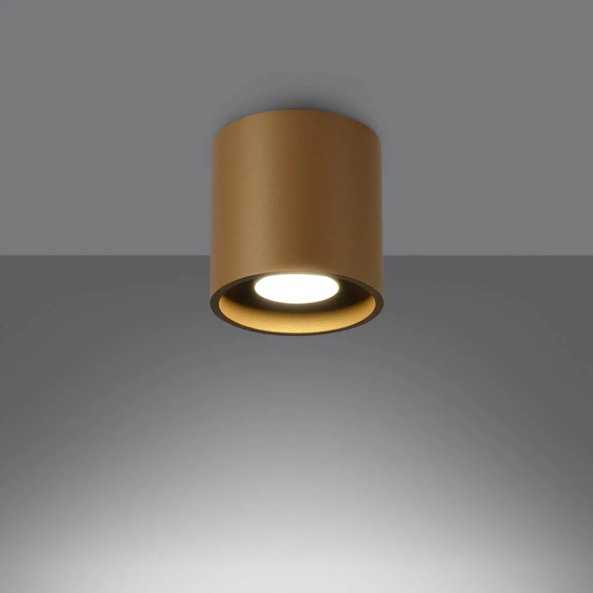 Plafon ORBIS 1 złoty SL.1180 - Sollux Lighting - obrazek 4