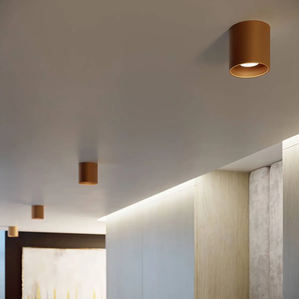 Kinkiet ORBIS 1 złoty SL.1181 - Sollux Lighting - obrazek 7