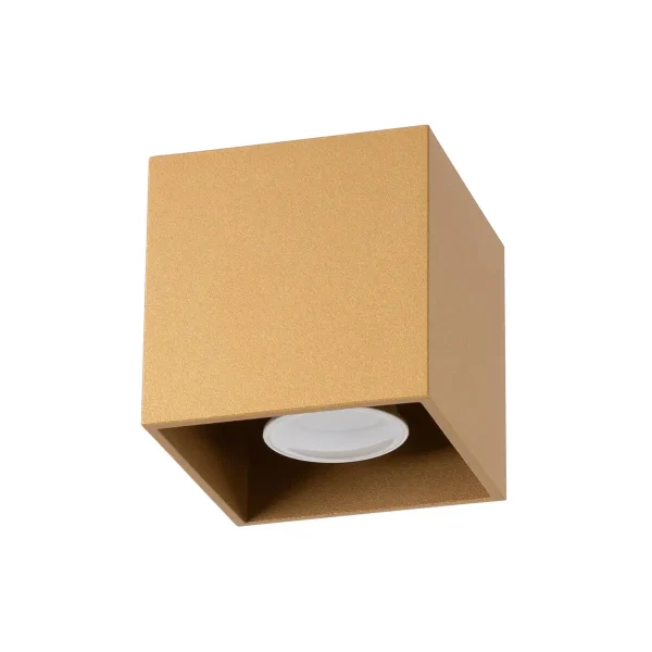 Plafon QUAD 1 złoty SL.1182 - Sollux Lighting
