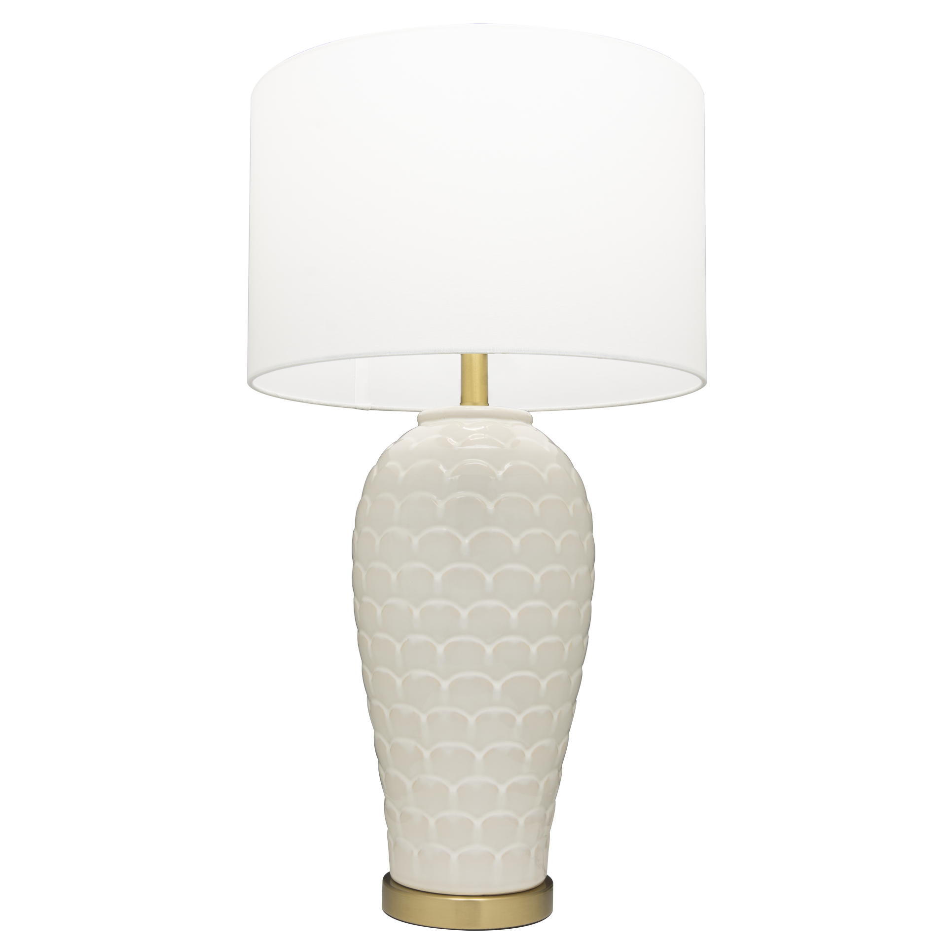 Lampa stołowa MURCIA T01033BR-WH - Cosmo Light