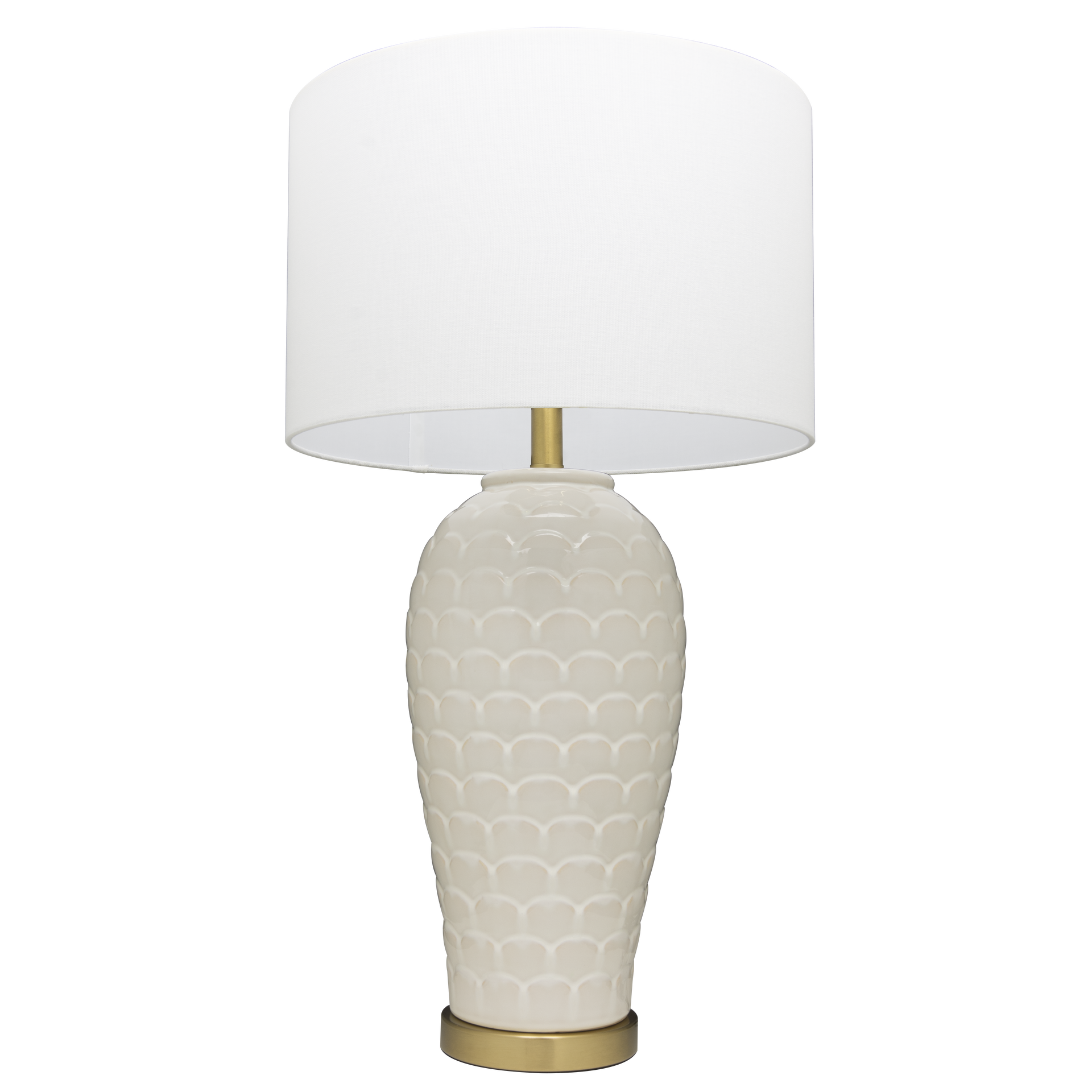 Lampa stołowa MURCIA T01033BR-WH - Cosmo Light - obrazek 6