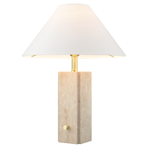 Lampa stołowa ORLEANS T01470BR-WH - Cosmo Light