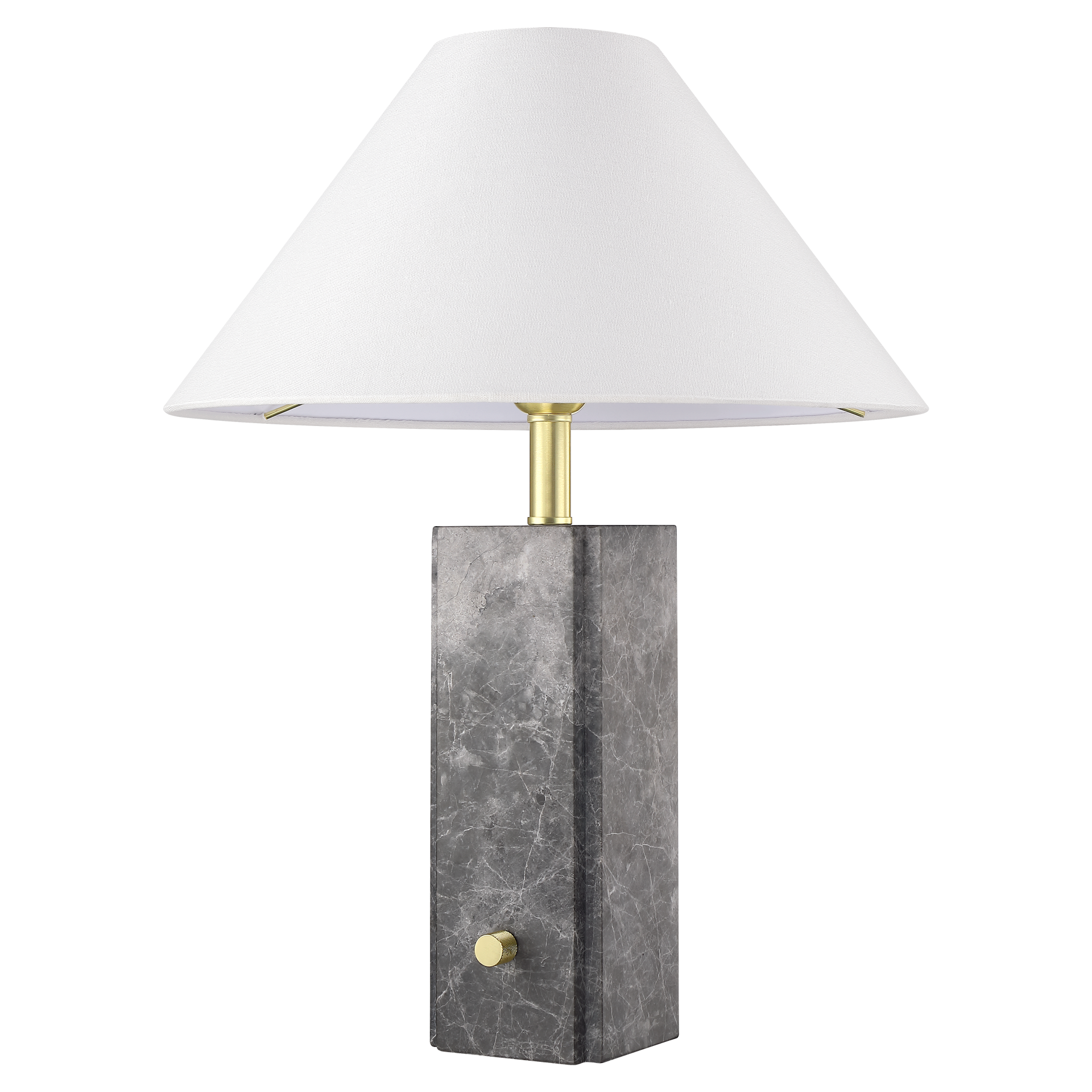 Lampa stołowa ORLEANS T01487BR-WH - Cosmo Light - obrazek 5