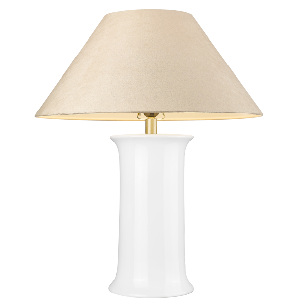 Lampa stołowa MONROE T01869BR-WH - Cosmo Light