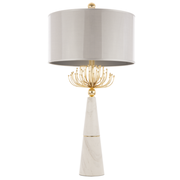 Lampa stołowa designerska CARTAGENA T02004AU – Cosmo Light