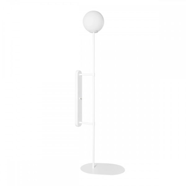 Kinkiet minimalistyczny z pułeczką TABLO biały TAK11001 - Ummo Lighting