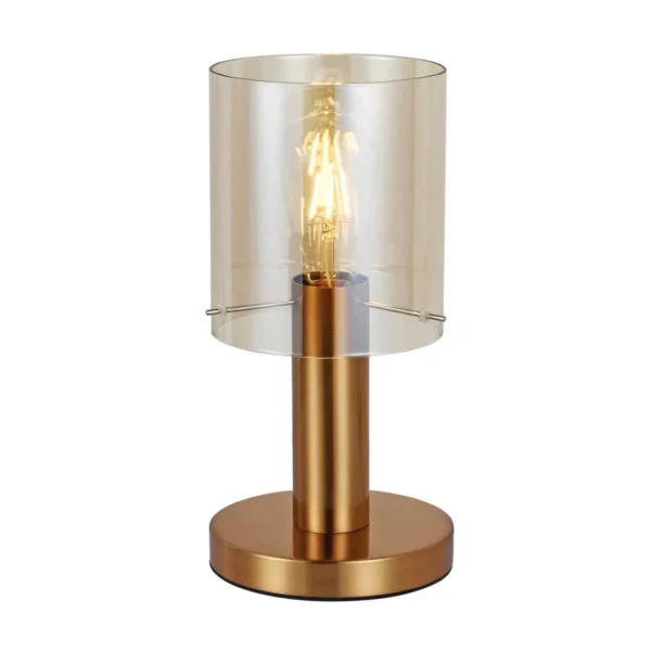 Lampa stołowa SARDO TB-5581-1-BRO+AMB - Italux