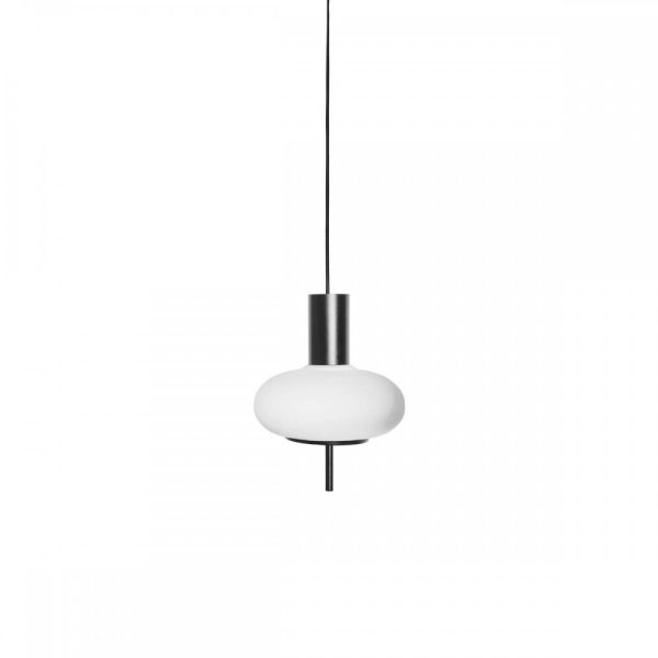 Lampa wisząca pojedyncza TORNI czarna TOA122P0 - Ummo Lighting
