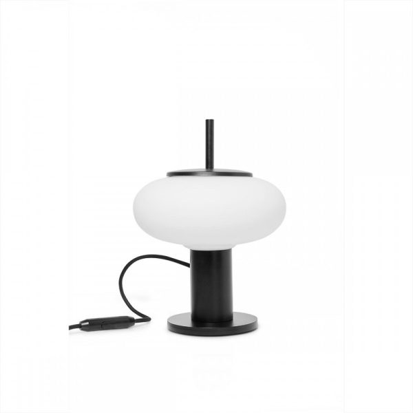 Lampa stołowa designerska TORNI czarna TOS122P1 - Ummo Lighting