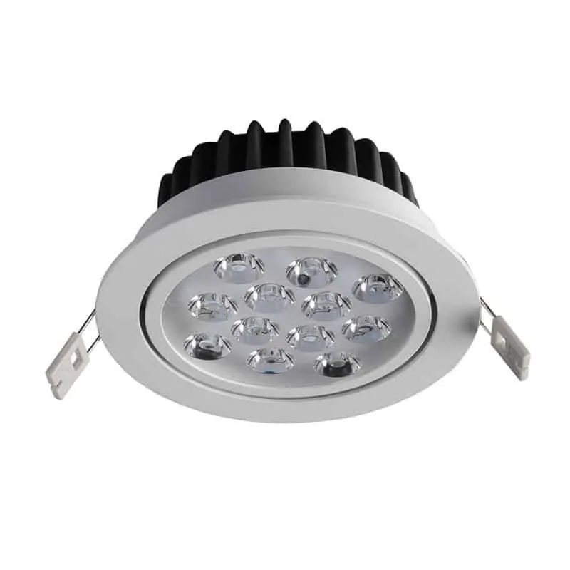 Oprawa wpuszczana okrągła PITCH TS04136A 12W 1200LM 3000K S.WH - Italux