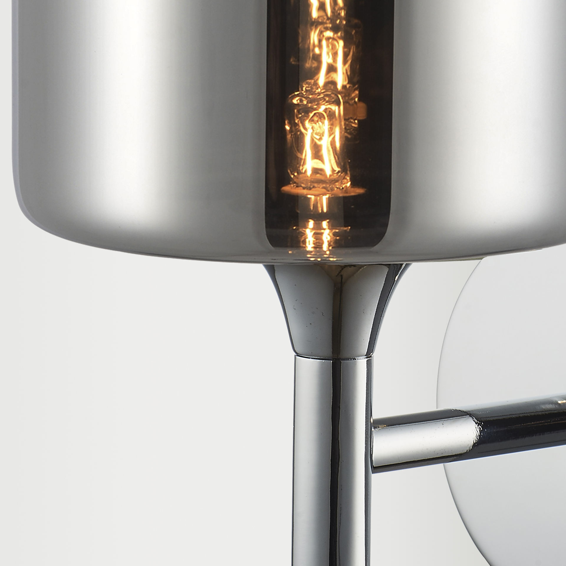 Kinkiet nowoczesny srebrny G9 COPENHAGEN W01059CH – Cosmo Light - obrazek 2