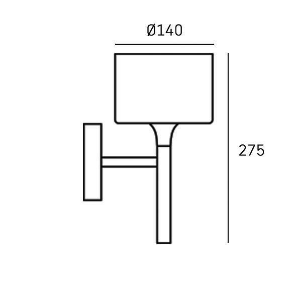 Kinkiet nowoczesny srebrny G9 COPENHAGEN W01059CH – Cosmo Light - obrazek 4