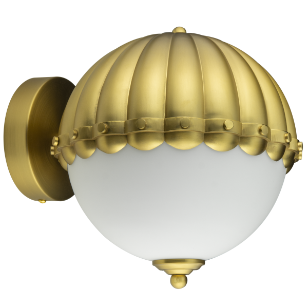 Kinkiet nowoczesny złoty PRALINES W01251BR - Cosmo Light