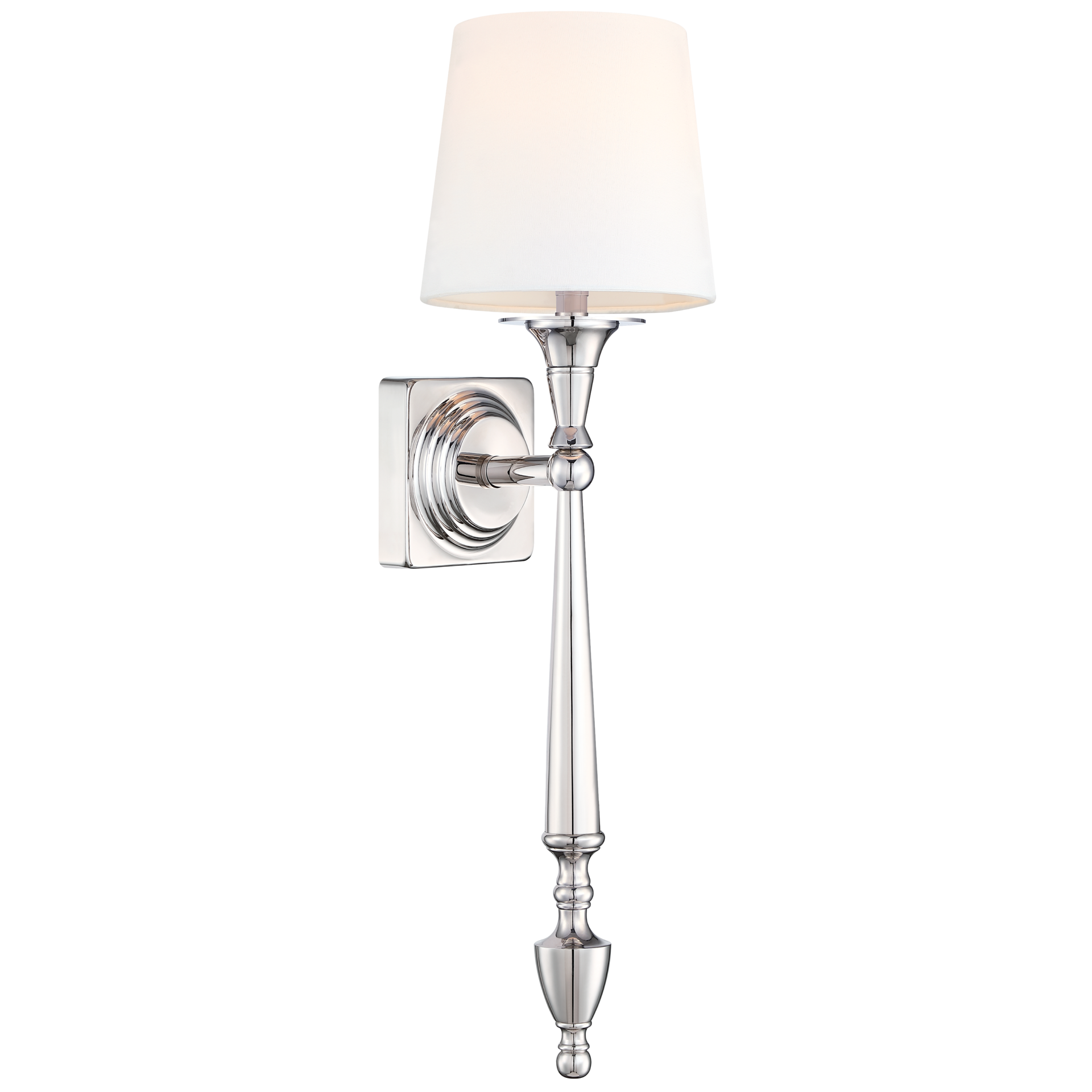 Kinkiet srebrny AUSTIN W01258NI-WH - Cosmo Light