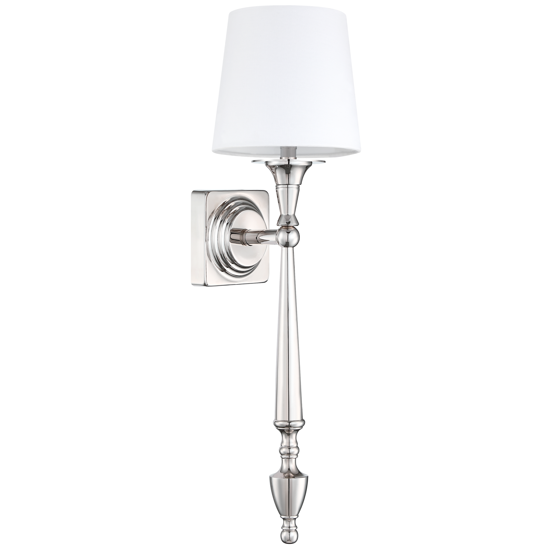 Kinkiet srebrny AUSTIN W01258NI-WH - Cosmo Light - obrazek 2