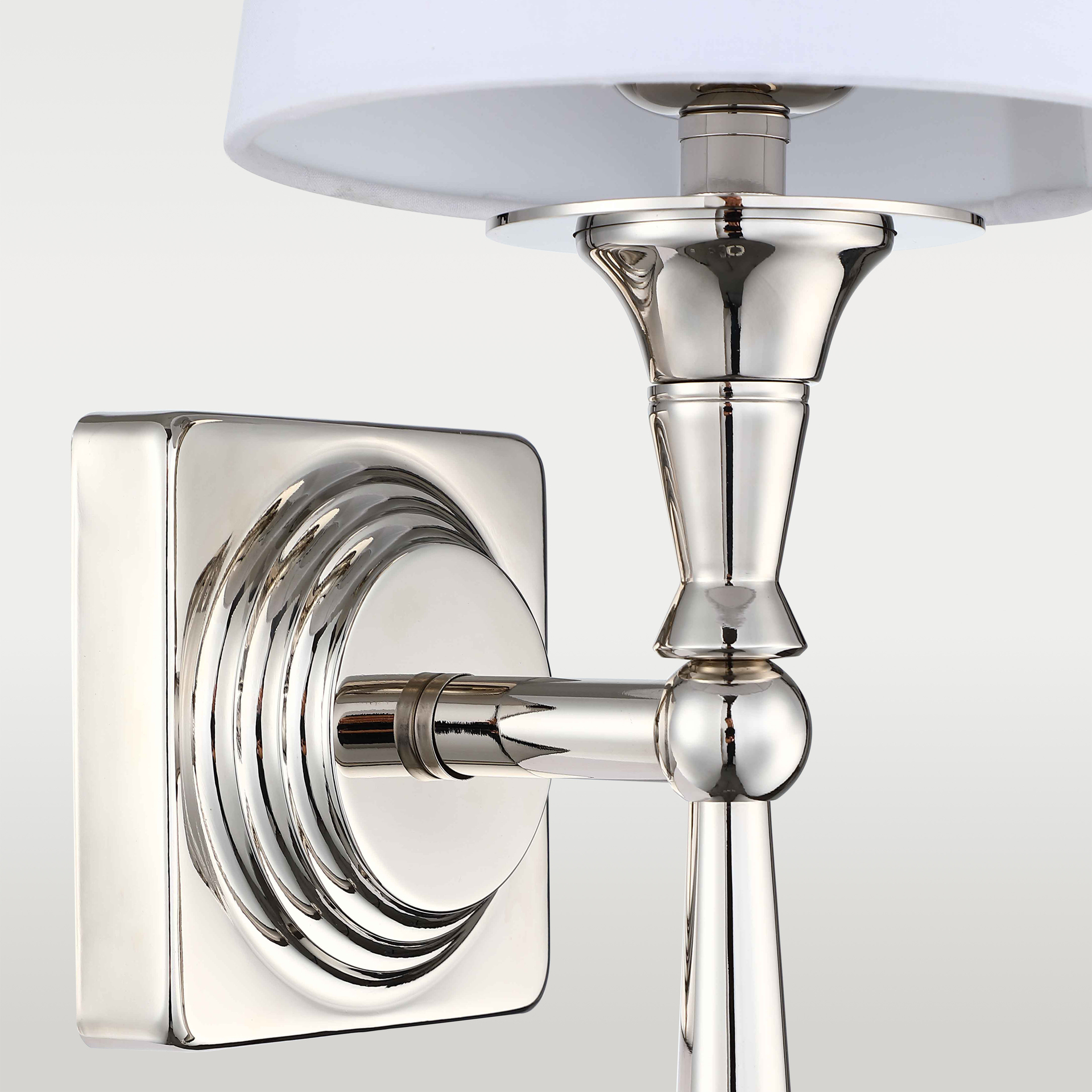 Kinkiet srebrny AUSTIN W01258NI-WH - Cosmo Light - obrazek 3