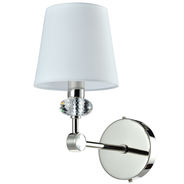 Kinkiet klasyczny biały E14 DOHA W01292NI-WH - Cosmo Light