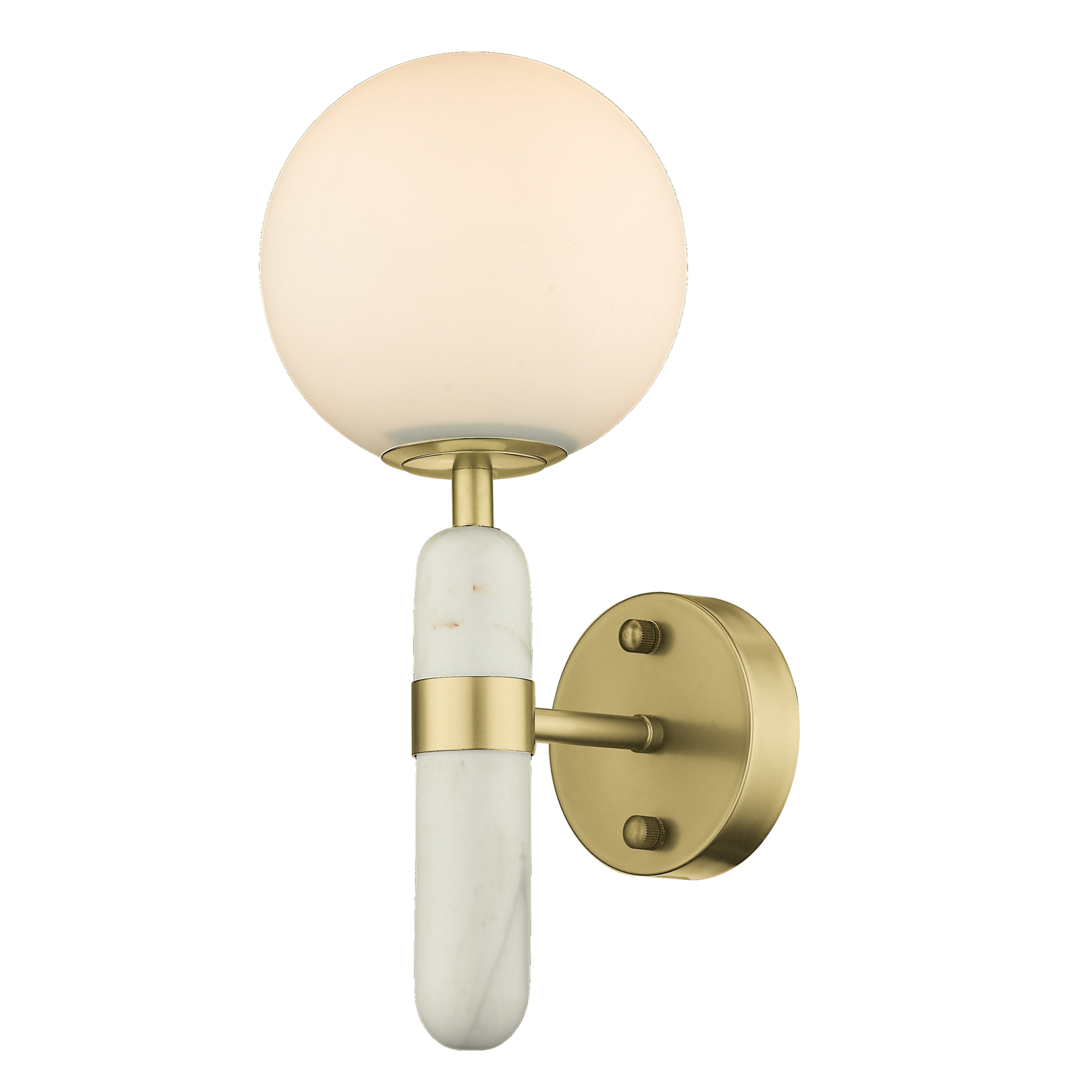 Kinkiet nowoczesny LA SPEZIA mosiądz W01343BR - Cosmo Light