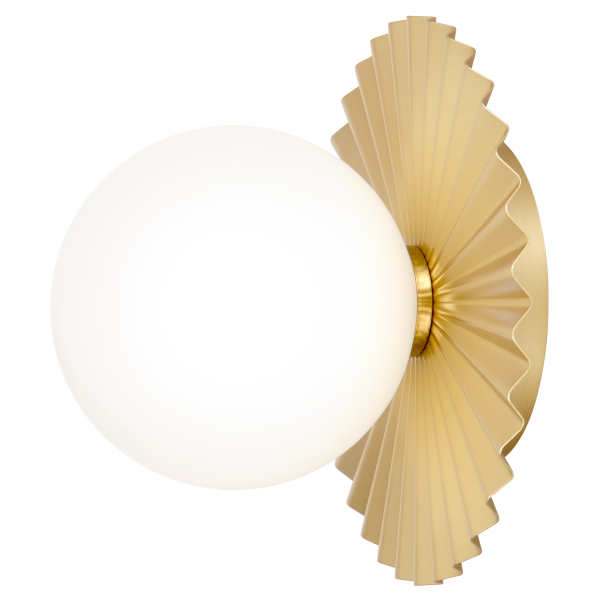 Kinkiet złoty nowoczesny MARBELLA W01401AU - Cosmo Light
