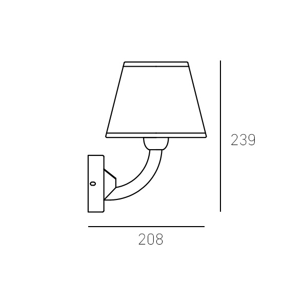 Kinkiet nowoczesny ATLANTA chrom W01827NI-WH - Cosmo Light - obrazek 3