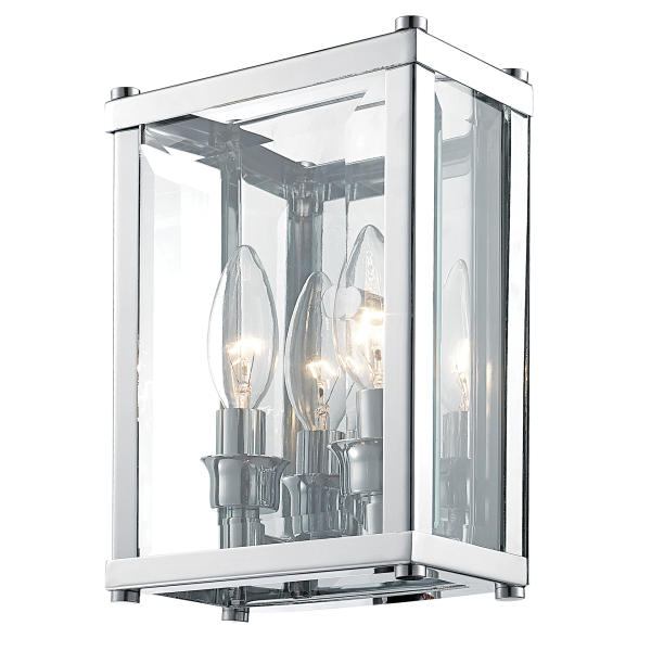 Kinkiet designerski srebrny NEW YORK W02912CH - Cosmo Light