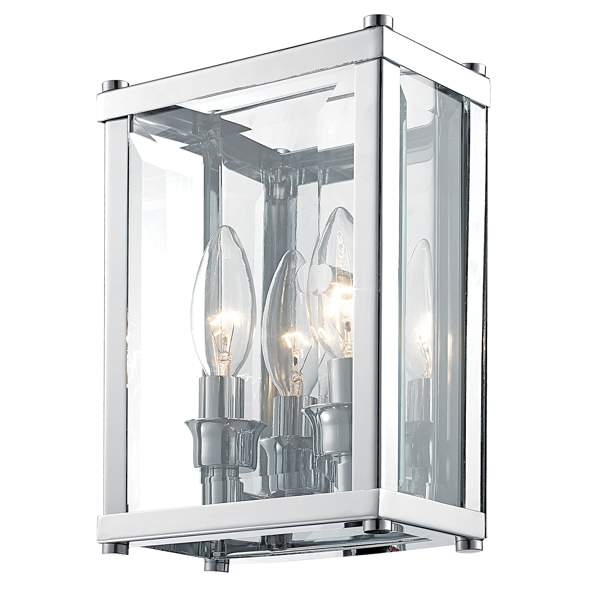 Kinkiet designerski srebrny NEW YORK W02912CH - Cosmo Light