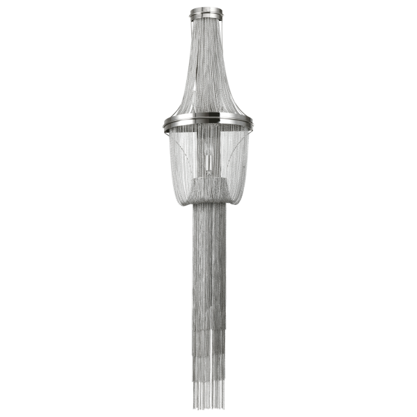 Kinkiet designerski ROMA nikiel W04694NI - Cosmo Light