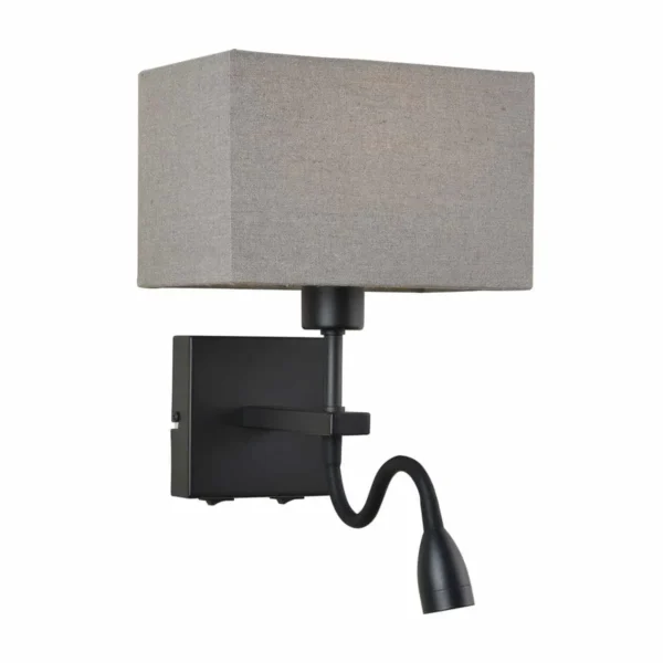 Kinkiet nowoczesny NORTE WL-1122-2-BL-BM-RC-GR - Italux