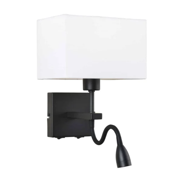 Kinkiet nowoczesny NORTE WL-1122-2-BL-BM-RC-WH - Italux