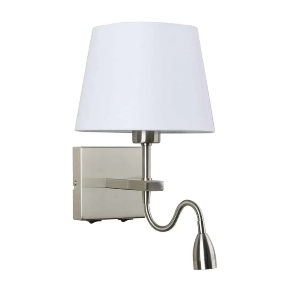 Kinkiet nowoczesny NORTE WL-1122-2-BL-SN-RO-WH - Italux