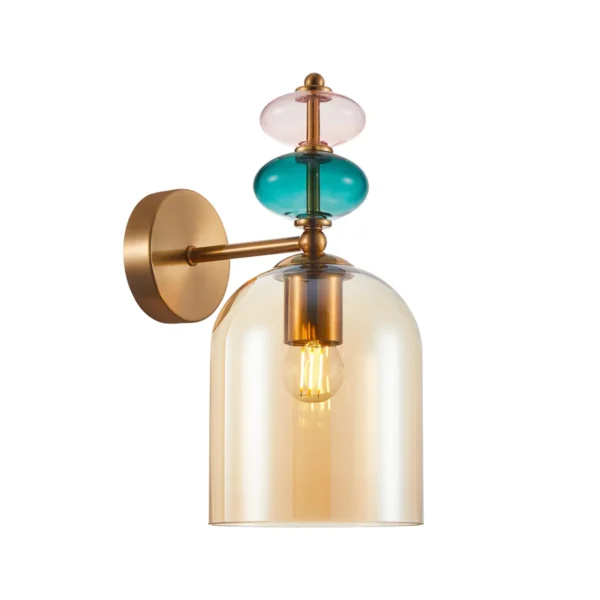 Kinkiet Busco WL-30263-1B-BRO-AMB - Italux