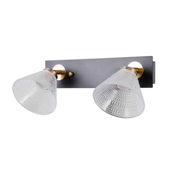 Kinkiet Orella WL-34393-2-BK-HBR - Italux