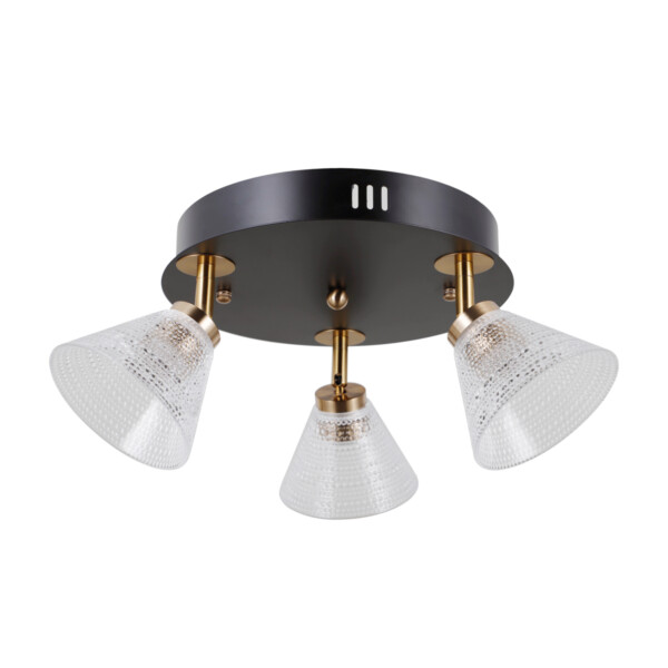 Lampa sufitowa Orella WL-34393-3R-BK-HBR - Italux