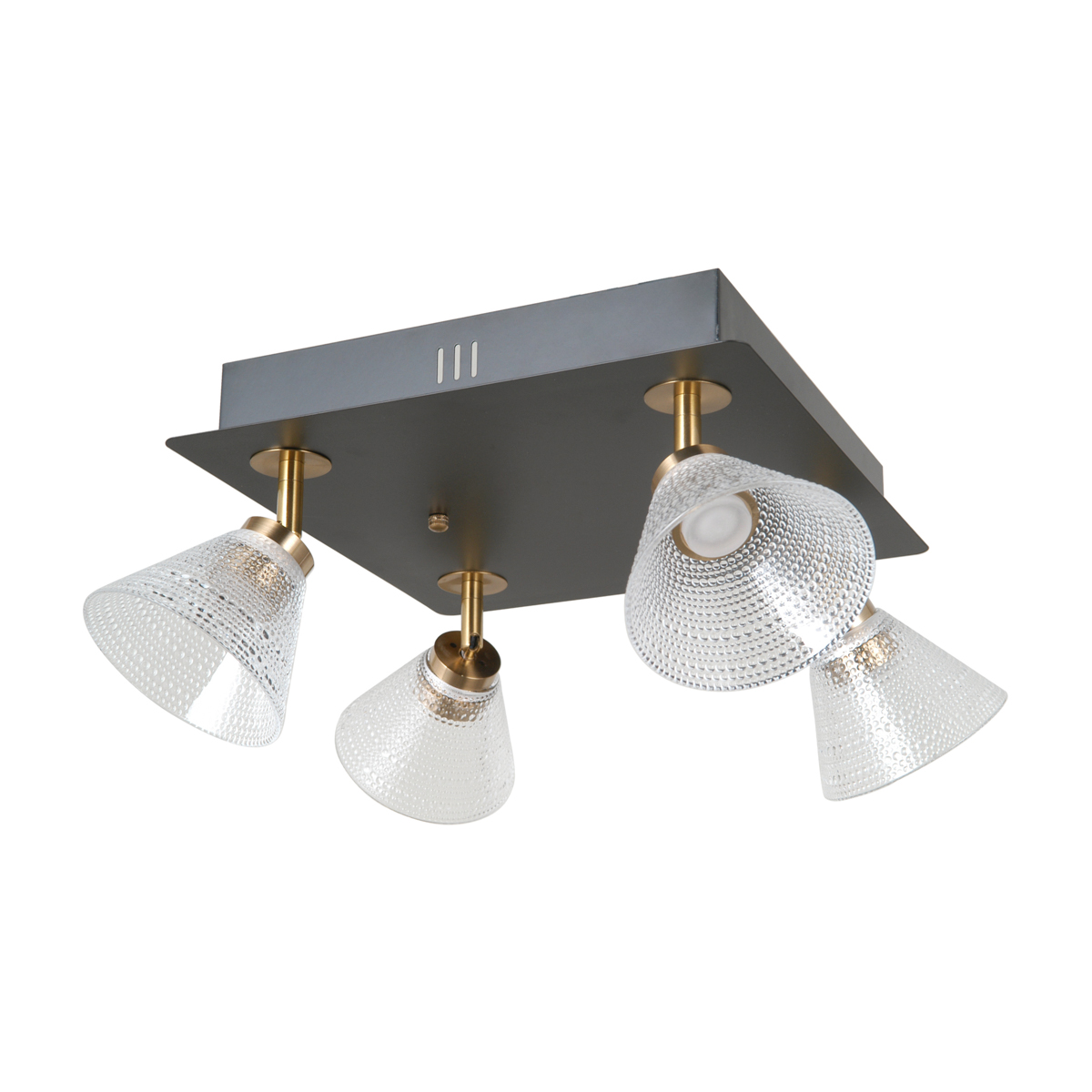 Lampa sufitowa Orella WL-34393-4S-BK-HBR - Italux