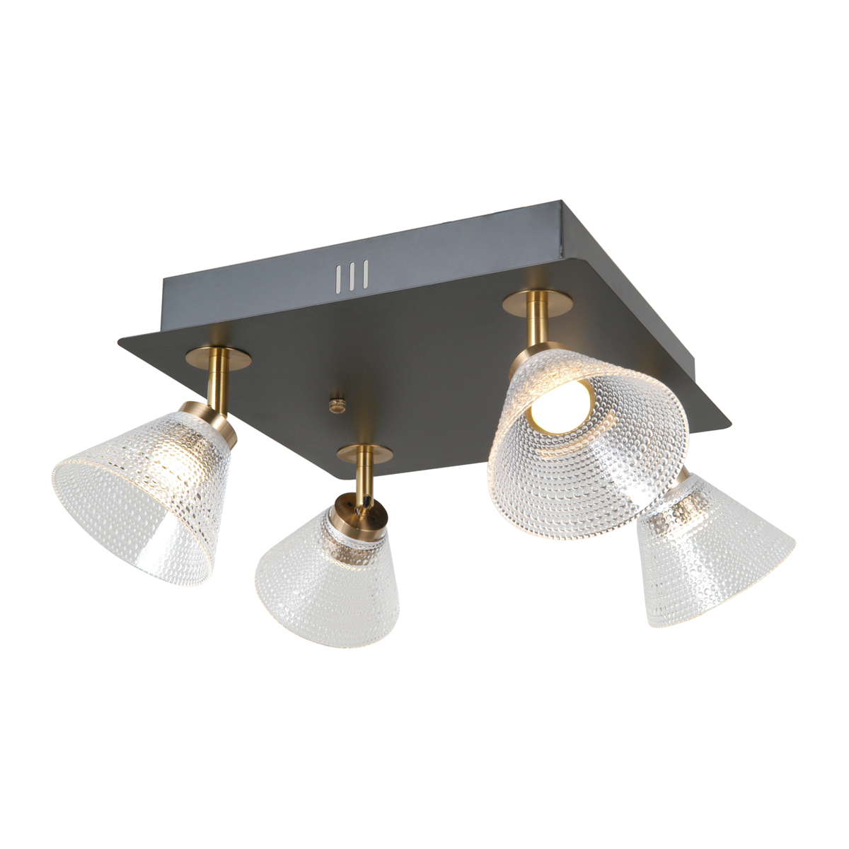 Lampa sufitowa Orella WL-34393-4S-BK-HBR - Italux - obrazek 3