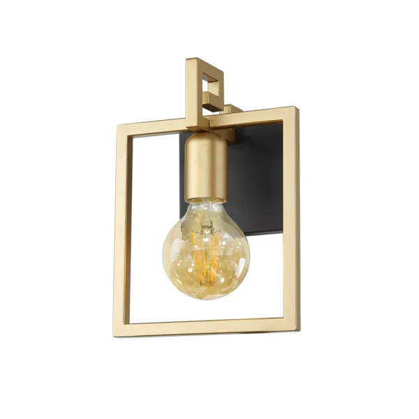 Kinkiet loft Primero WL-44003-1-BK-GD- Italux