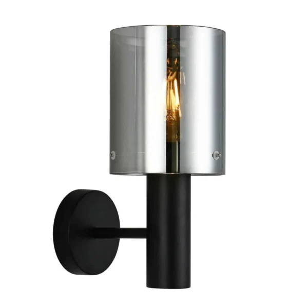 Kinkiet nowoczesny SARDO WL-5581-1A-BK+SG - Italux
