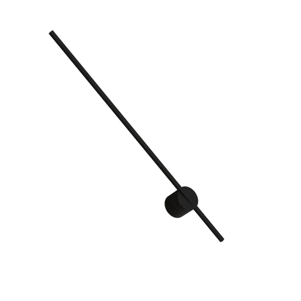 Kinkiet ścienny łazienkowy Chloe 1xLED czarny IP44 WL0107-BK - Yaskr