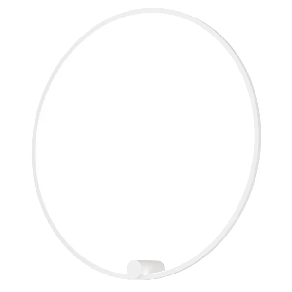 Kinkiet ścienny biały LED RINGA WALL L WL0116-L-WH - Yaskr