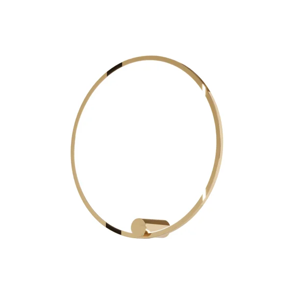 Kinkiet Ringa M 1xLED złoty WL0116-M-GD - Yaskr