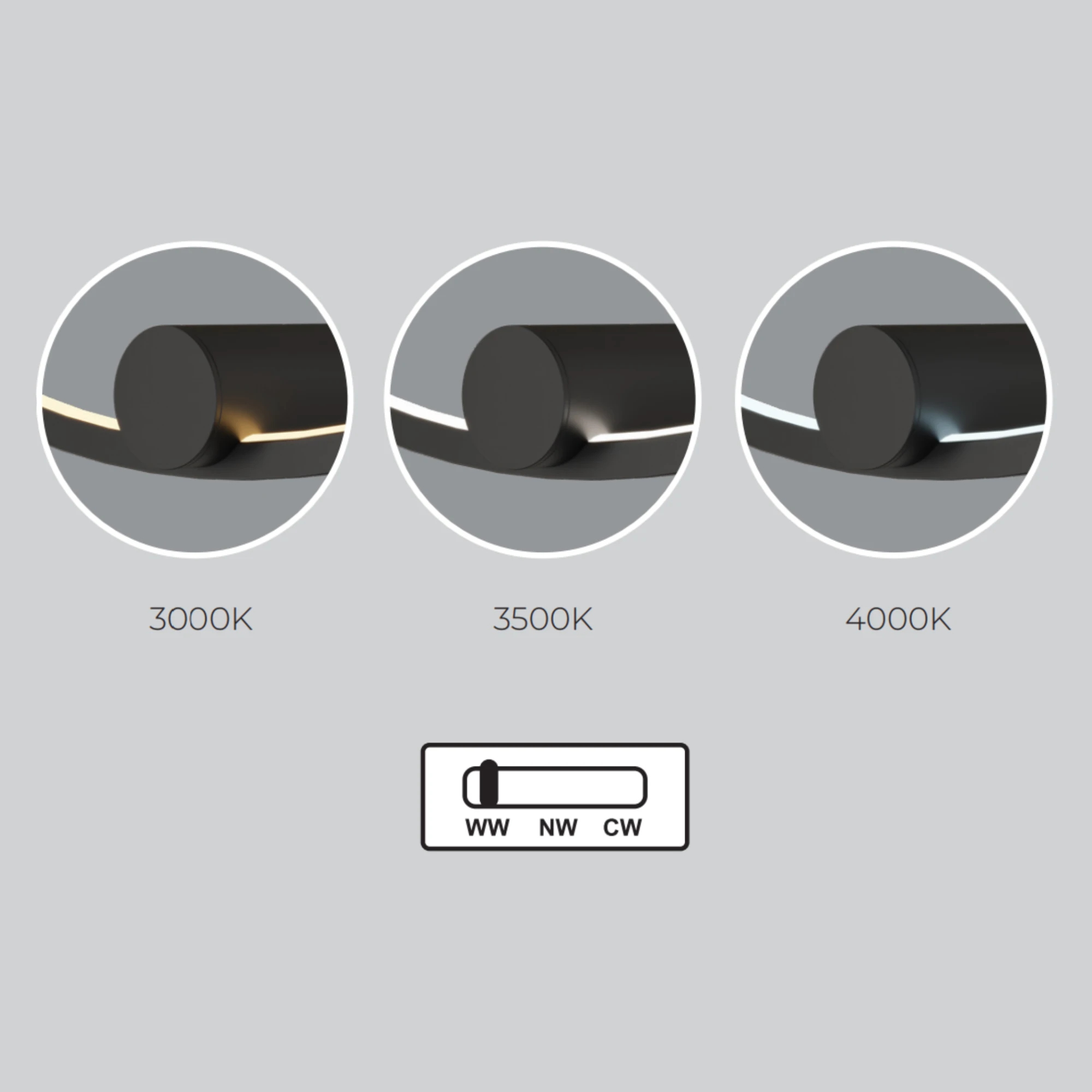 Kinkiet ścienny czarny LED RINGA WALL S WL0116-S-BK - Yaskr - obrazek 11