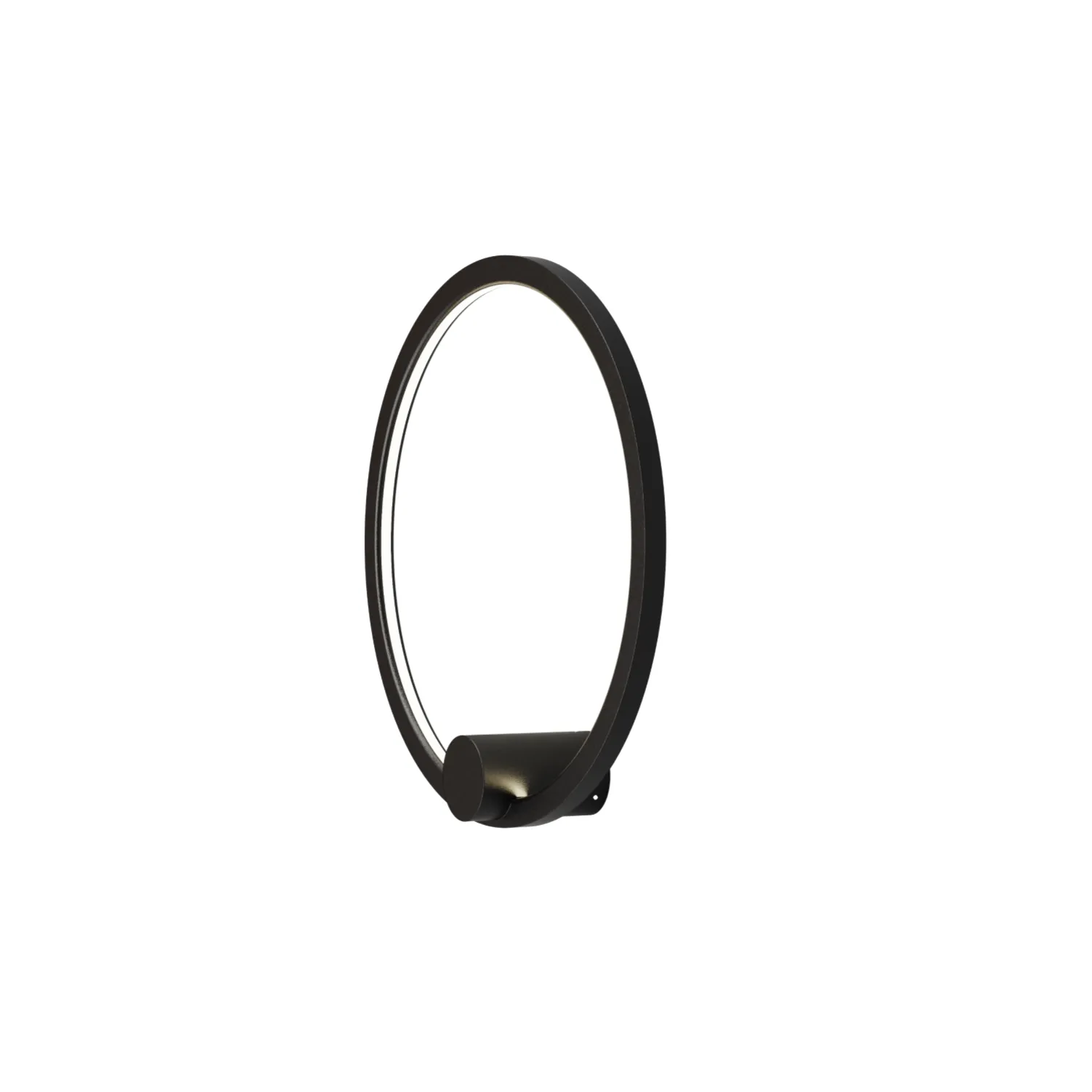 Kinkiet ścienny czarny LED RINGA WALL S WL0116-S-BK - Yaskr - obrazek 7