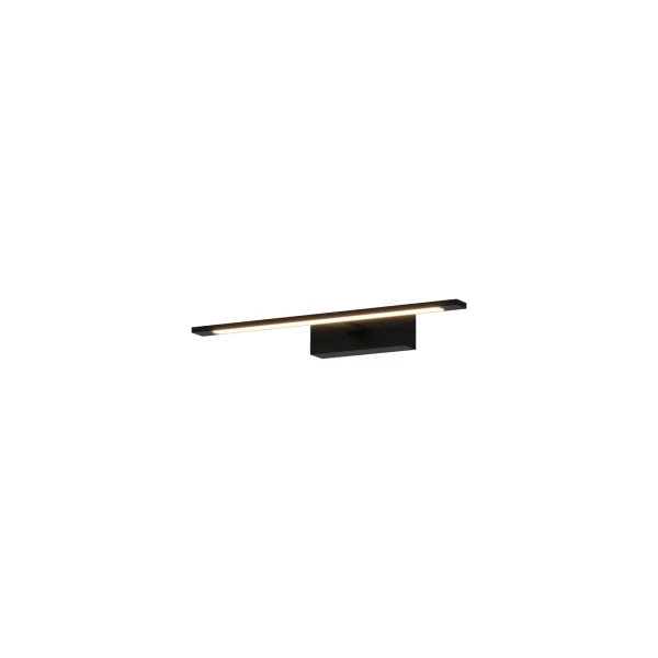 Kinkiet łazienkowy czarny IP44 ELGIDIA S WL0122-S-BK - Yaskr