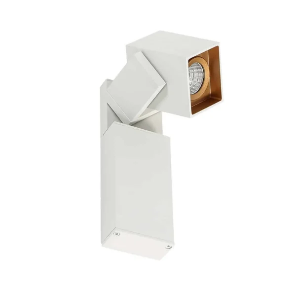 Kinkiet nowoczesny ARAVENA WHITE GOLD WLB073/5W 3000K WH+GO - Italux